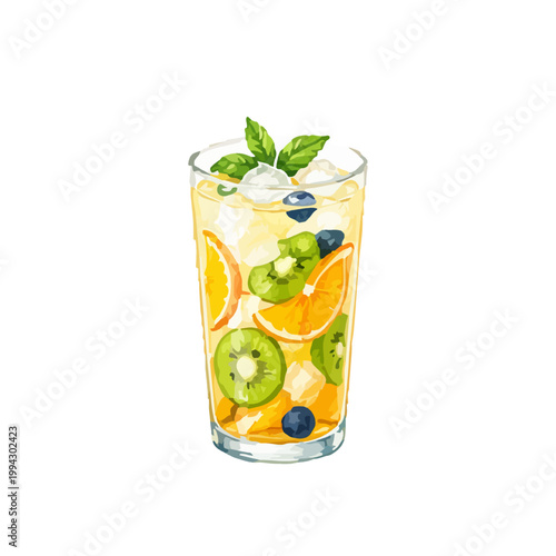 ドリンク　フルーツミックス / Mixed Fruit Soda