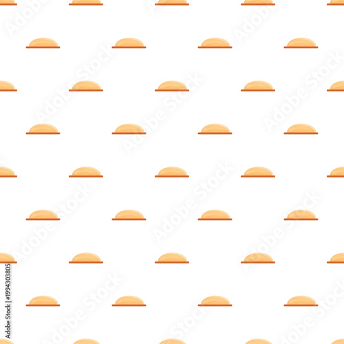 Sand dune cartoon seamless pattern creating background