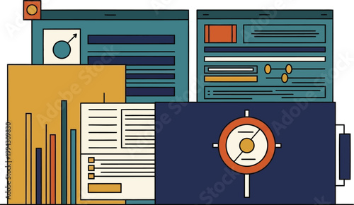 Analyzing Data Visualizations and Graphs with Focus on Business Performance Metrics