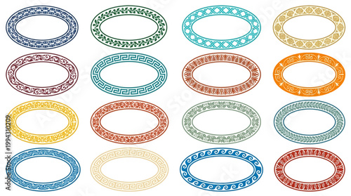 Colorful hair ties in various hues.