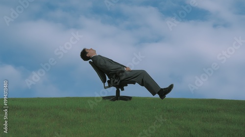 Escape from cruel reality. Burnout of a business person