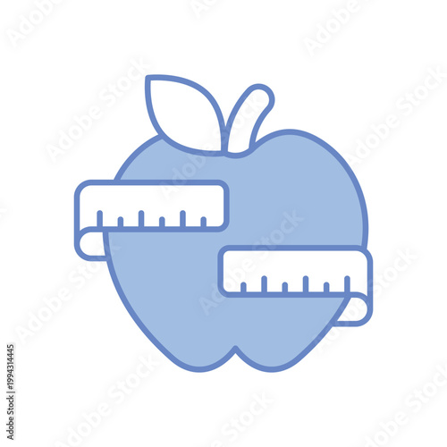 Diet vector icon