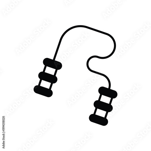 Jump Rope vector icon