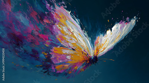 abstract watercolor painting