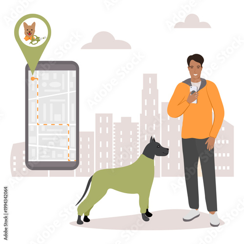 People Phone Pet Dog grooming Online App Location