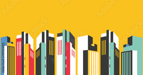 Photos Design background city building brutalist style unique