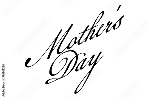 Mother's Day - 母の日を祝うシンプルなロゴマーク、Mother's Day
