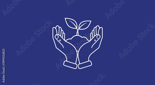 A colorful digitally illustrated depiction of a yucca plant in a textured grey planter