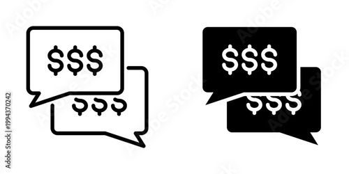 Chat icon, element icon for design branding, print, and digital media