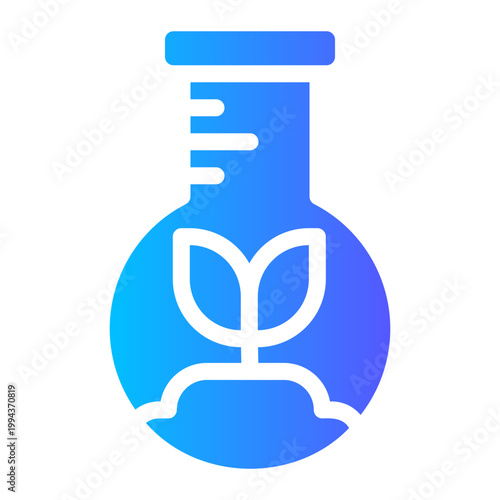  Soil nutrient analysis dashboard line icon