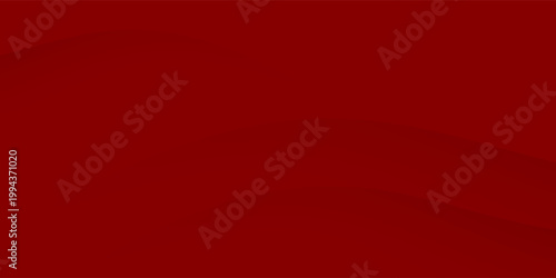 Abstract Dark Red Background with Subtle Minimalist Wavy Layers, Elegant Deep Crimson Gradient Surface, Professional Smooth Vector Backdrop for Luxury Banner and Corporate Design