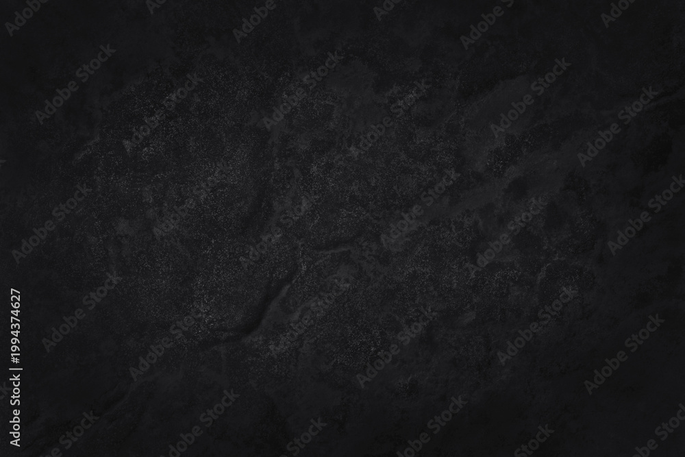 Fototapeta premium Dark grey black slate texture in natural pattern with high resolution for background and design art work. Black stone wall.