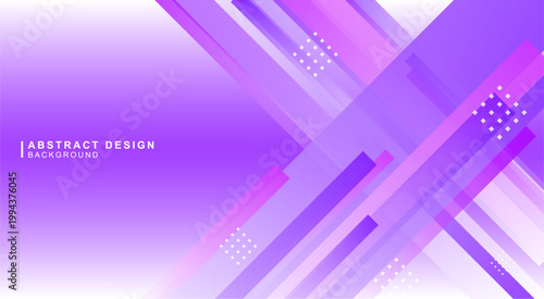 グラデーションと斜線で組み合わせた紫色の抽象的な背景素材