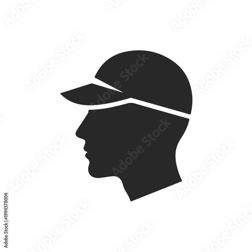 Man Wearing a Baseball Cap.