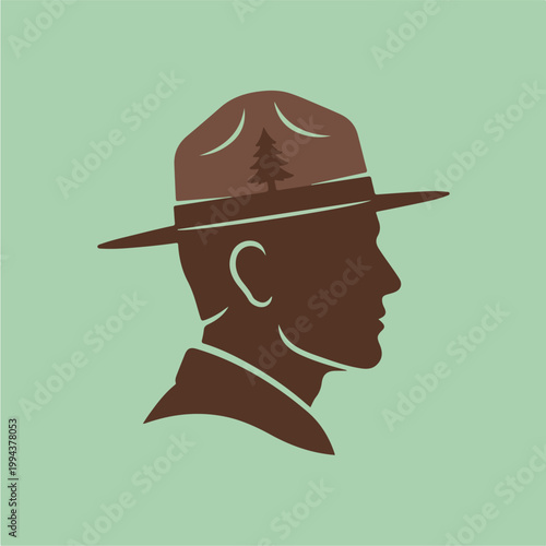 Man Wearing Brown Hat.