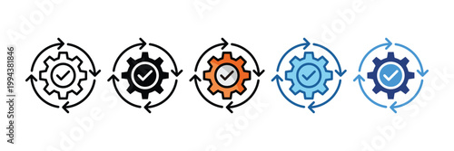 Fotografia Operation  Icon Set Multiple Style Collection