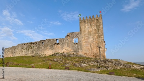 Old castle in Belmonte, Portugal.