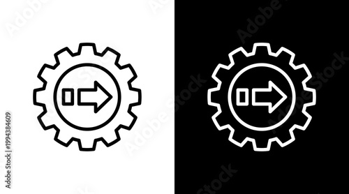 Advanced  White Icon Set Design