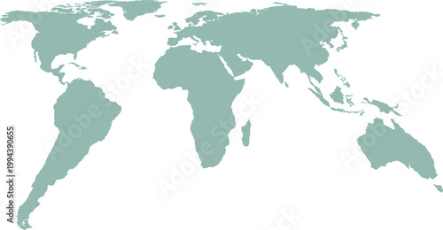 map of the world vector