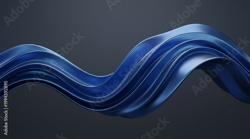 Abstract Blue Wave Design Blue Wave Design Flowing Smooth Art Texture. Concept featuring blue, wave, design, flowing, smooth for professional commercial design.