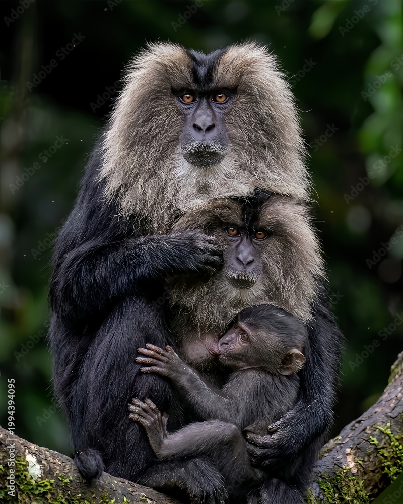 Fototapeta premium mother and baby