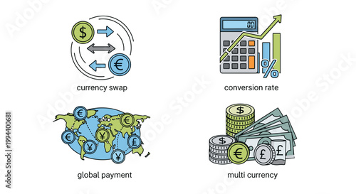 Global Currency Exchange and Conversion.