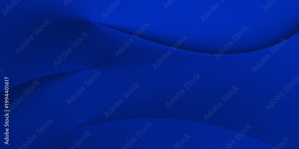 Obraz premium abstract blue background with flowing curves and very smooth light to dark transitions