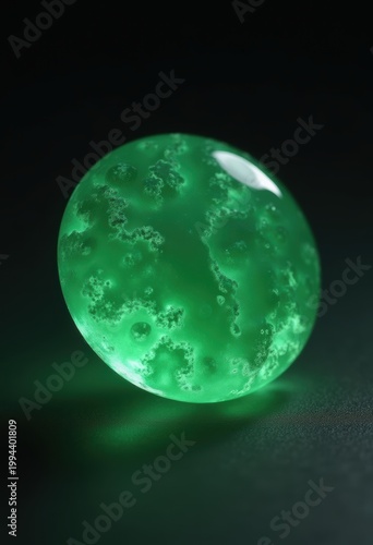 Captivating Jade Green Nephrite Gemstone Radiating Elegance in Stunning Clarity