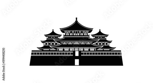 Traditional Chinese Pagoda Architecture Design 4.