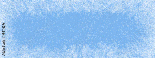 Ice overlay texture and grunge background frost with effect vector frame. Rink winter scratch and crack border frozen with abstract blue dirty. Distressed ice skating and snow grunge vintage.
