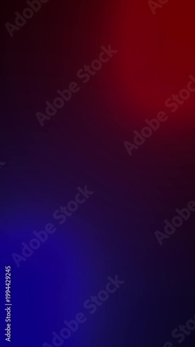 Abstract red and blue gradient light motion background, Emergency Lights Overlays ,soft glowing neon texture, smooth color blend