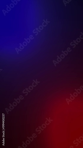Abstract dark blue and red gradient background, Police, Emergency Lights Overlays ,with soft light, leaks and smooth, motion