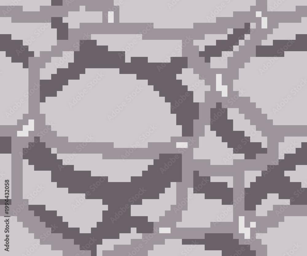 Fototapeta premium Pixel Water Ripple Abstract Pattern 2