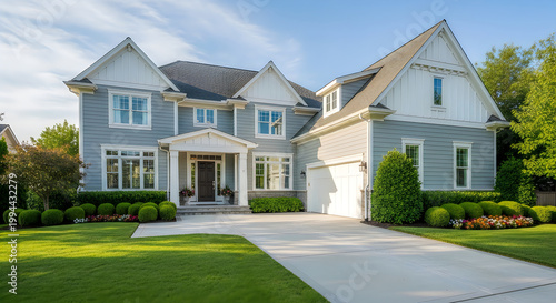 Charming victorian home with lush landscaping beautiful houses and property