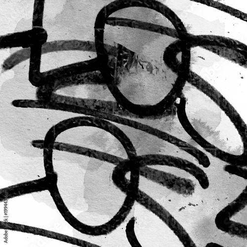 black and white background