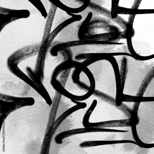 graffiti on the wall