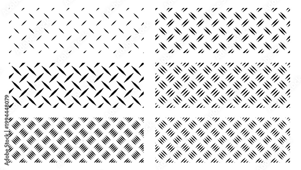 © artemstepanov - Steel diamond plate seamless pattern