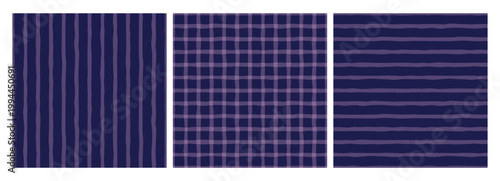 Stripe bg summer tablecloth with seamless pattern of wavy. Lines for cute background or stationery border. Textured vintage textile girly cloth art through minimal hatching.