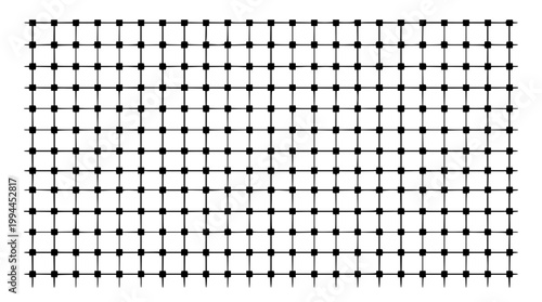 Minimalist black grid pattern vector illustration for modern creative design