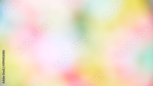 Colorful abstract pattern with soft focus showing a blend of light shades and shapes from a creative art piece in a bright setting