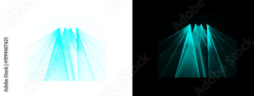 Blue Light Rays Abstract Motion Background Futuristic Energy Flow Design