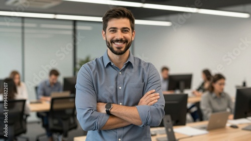 Successful entrepreneur portrait