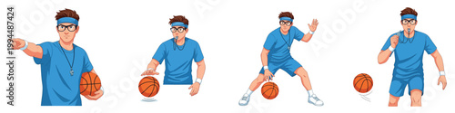 picture of a person playing basketball