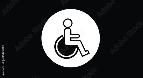 An artistic black and white illustration of a classic wooden rocking chair with a woven back