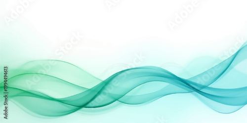 Abstract blue wave background featuring a flowing water vector design with light curve lines and a swirl pattern for a modern sea art backdrop
