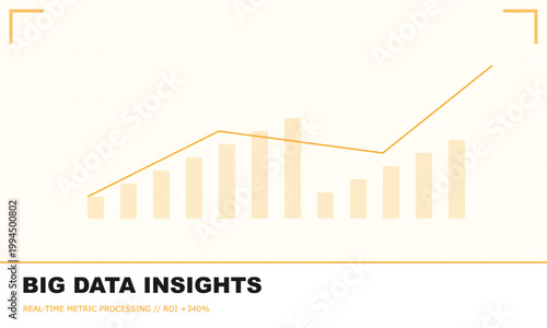 Professional Business Data Analytics and Financial Statistical Research Infographic