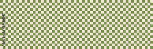 An olive green pattern for a groovy seamless background. Retro checkerboard design