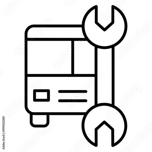 Bus icon vector. Public transport Illustration sign. Bus stop symbol. Bus station logo. Bus route web icon.