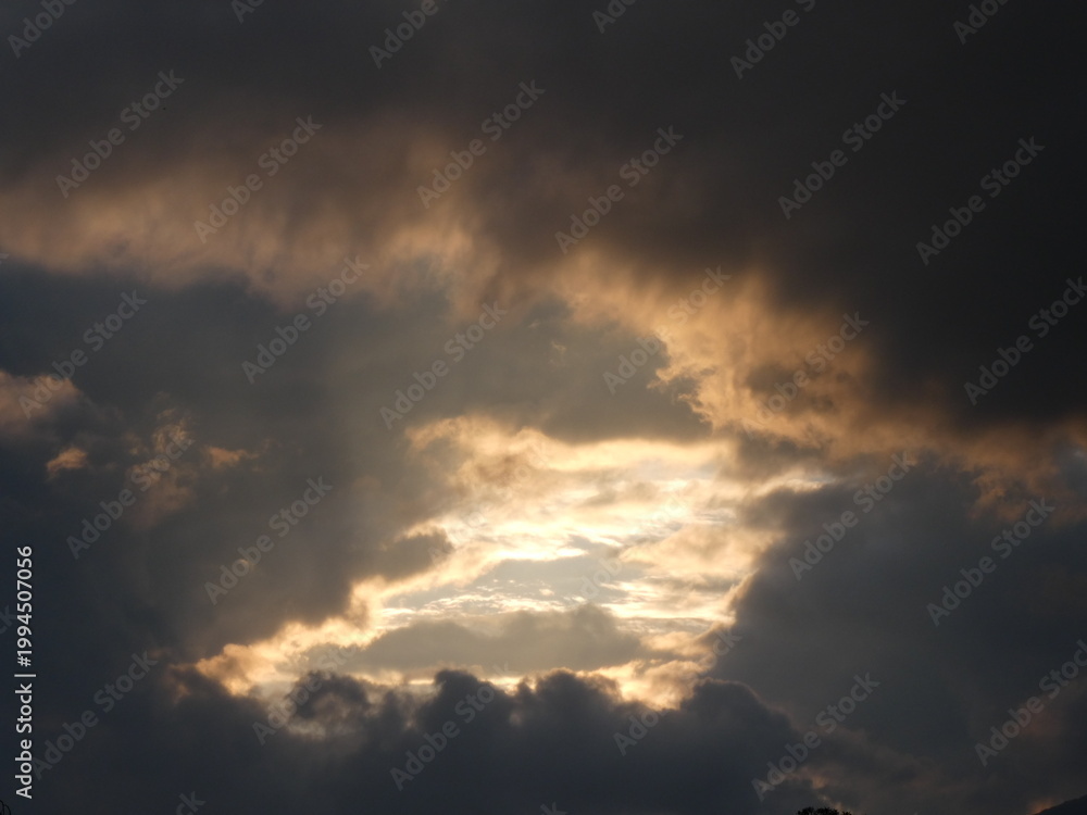 Fototapeta premium clouds at sunset