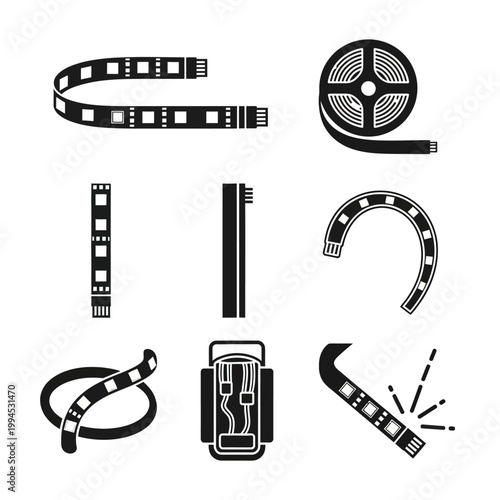 LED Strip Light Icons: Flexible, Cuttable, and Curved Light Strips